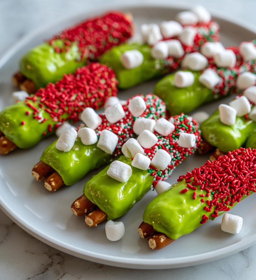 grinch christmas treats