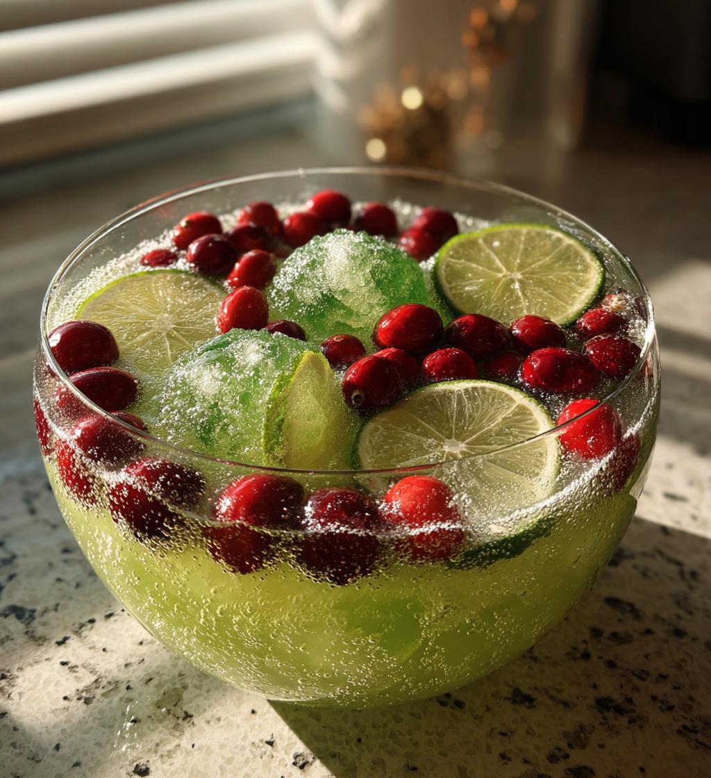 grinch punch recipe