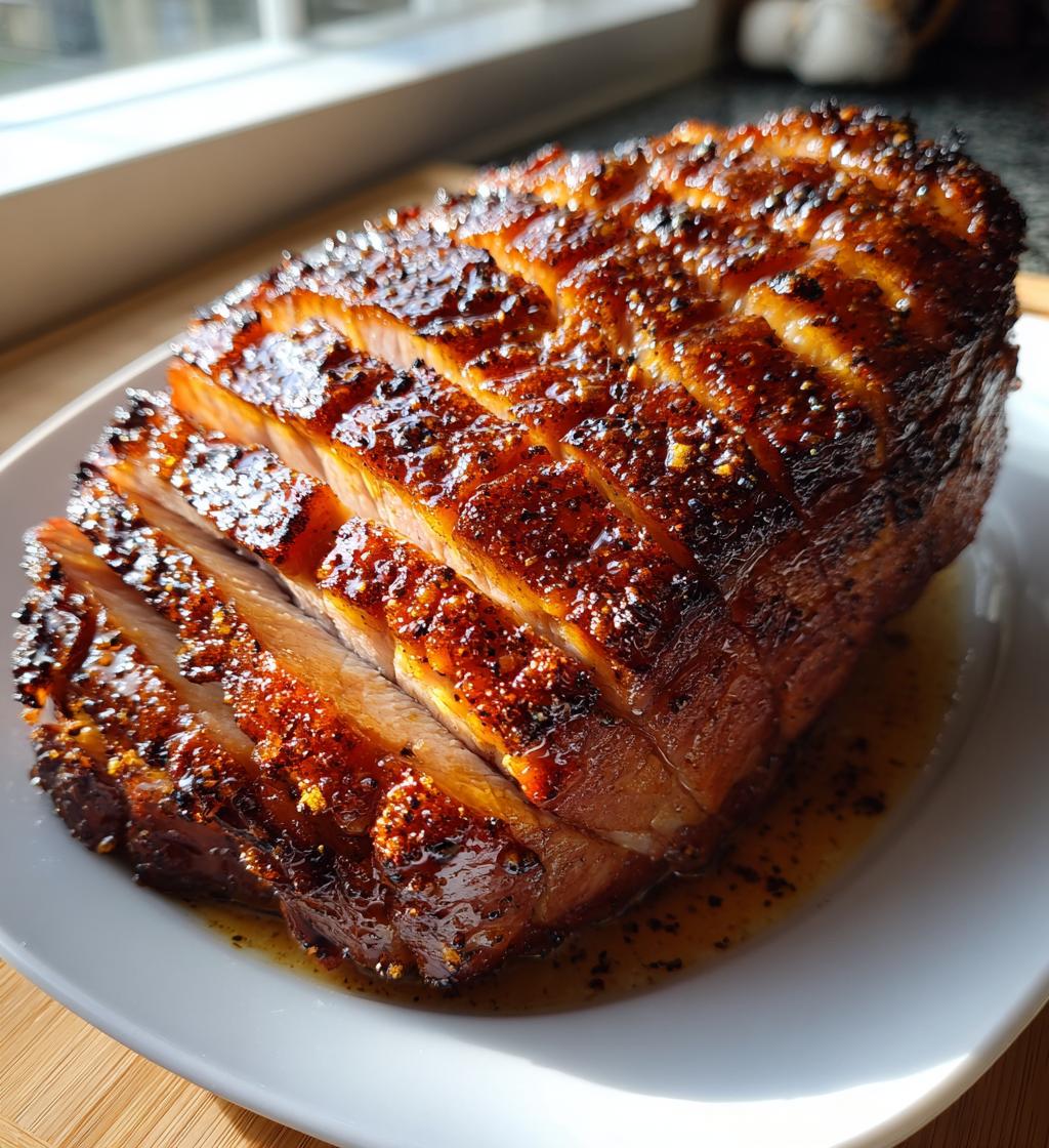 honey baked ham recipe