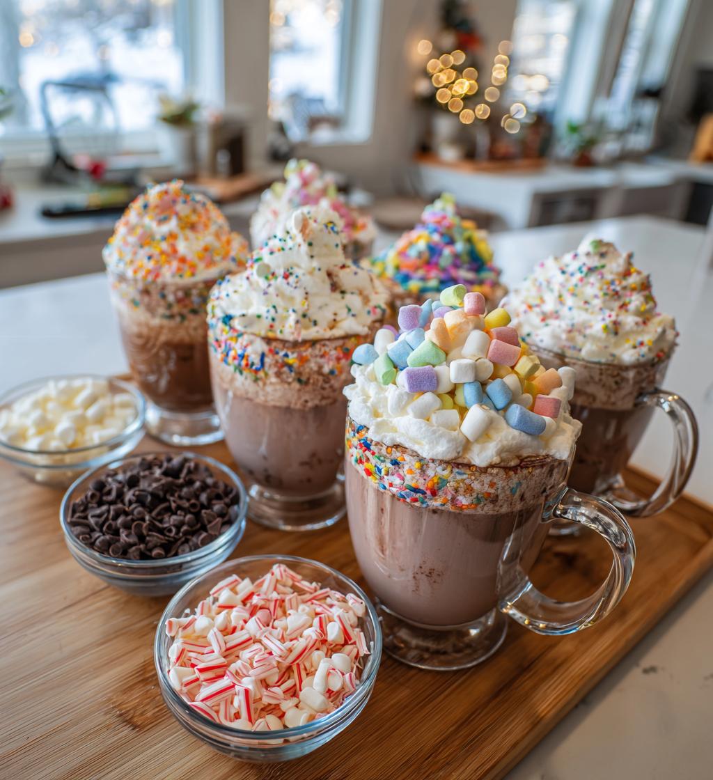 hot cocoa bar ideas christmas