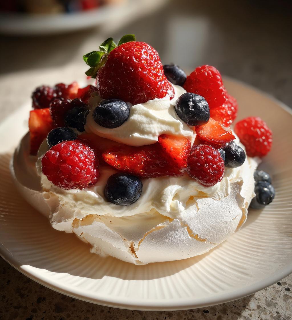 mini pavlova