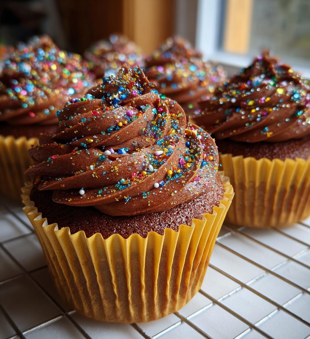 new year eve cupcakes