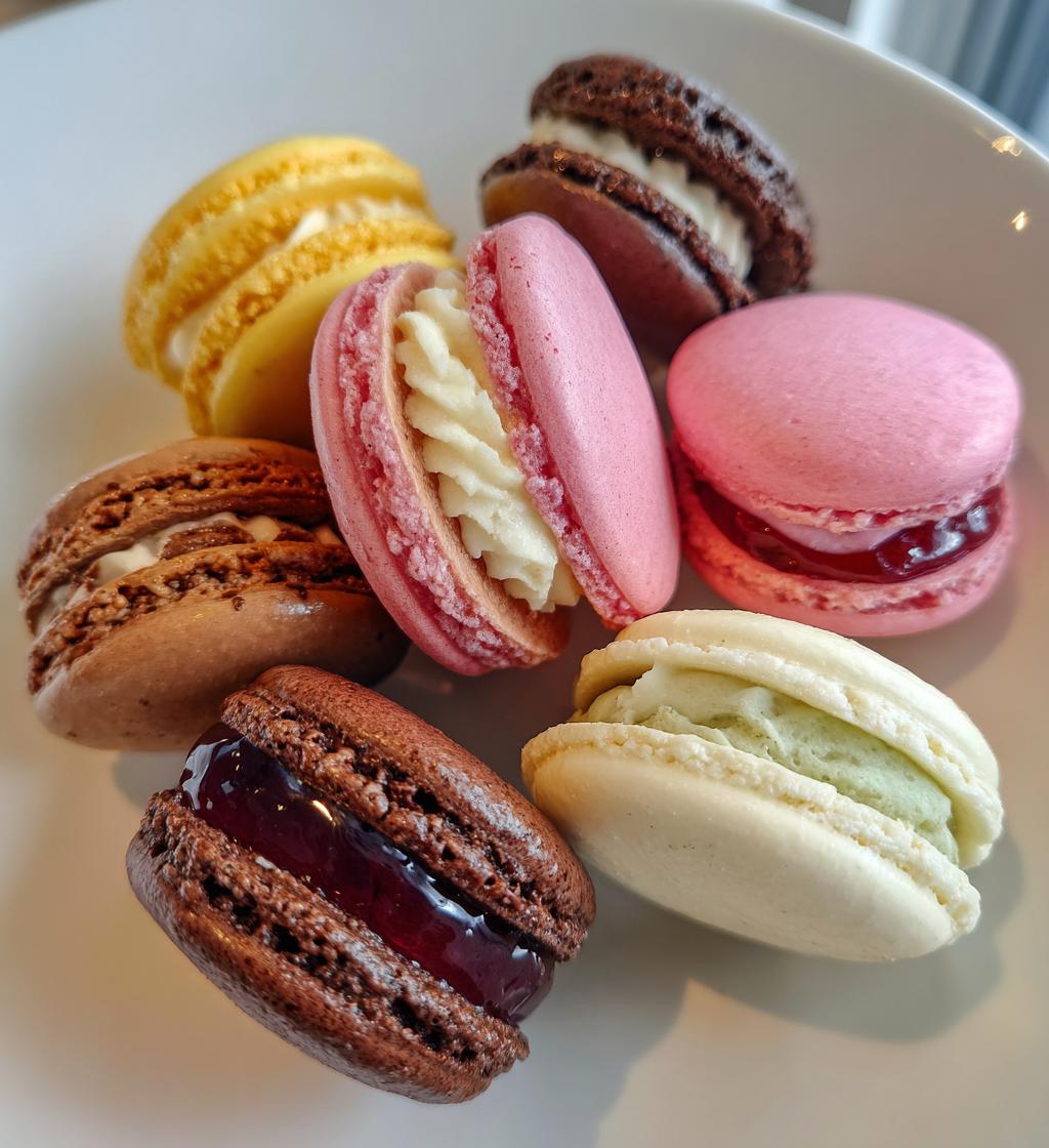 new year macarons