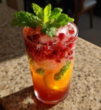 new year mocktail
