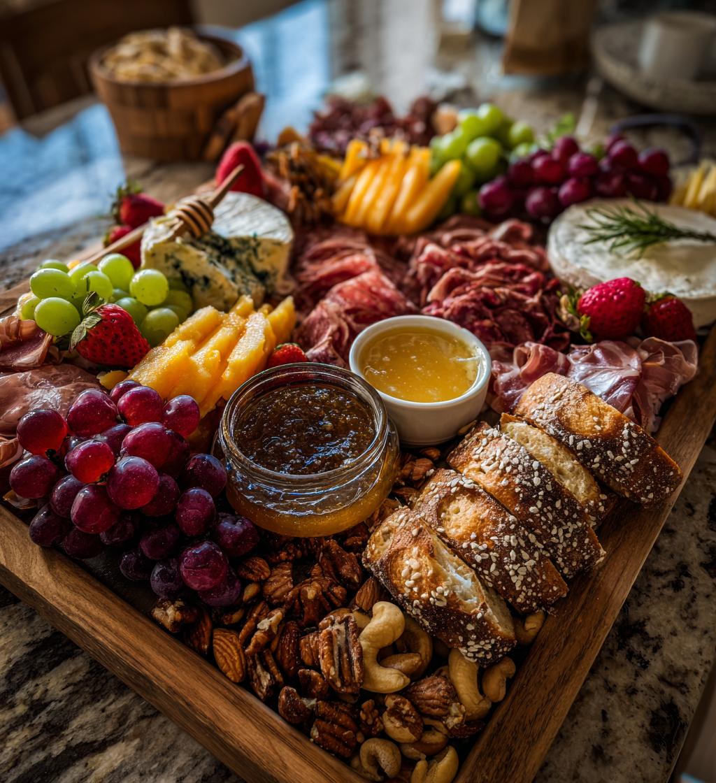 new years charcuterie board ideas