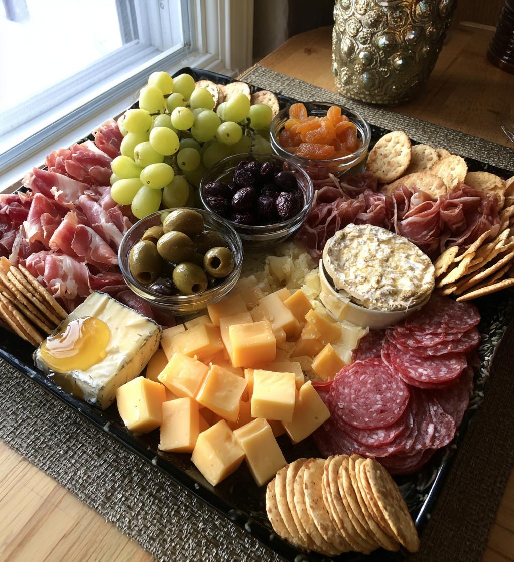 new years eve charcuterie board
