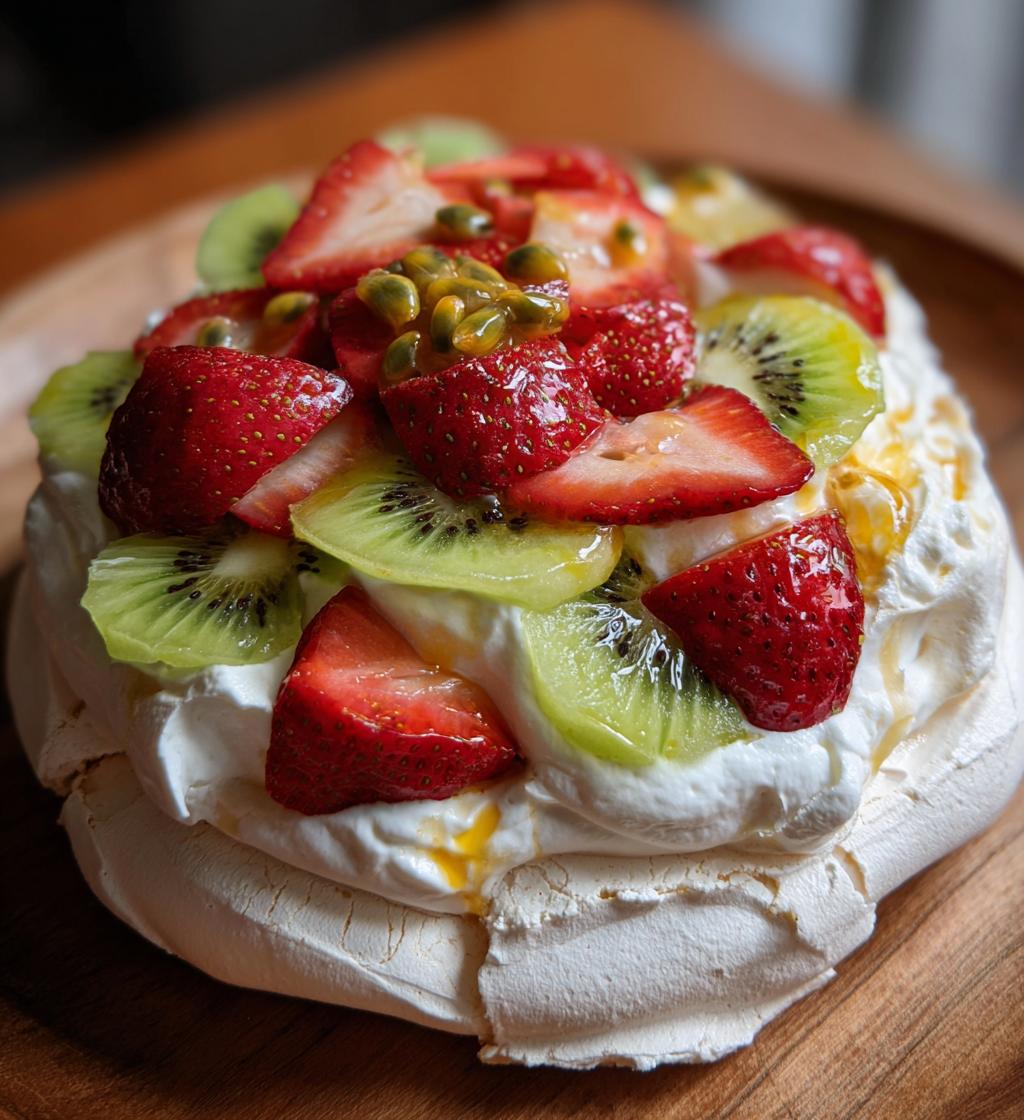 new years pavlova