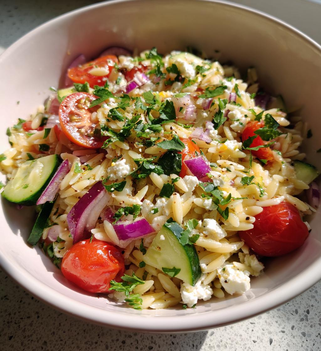 orzo salad