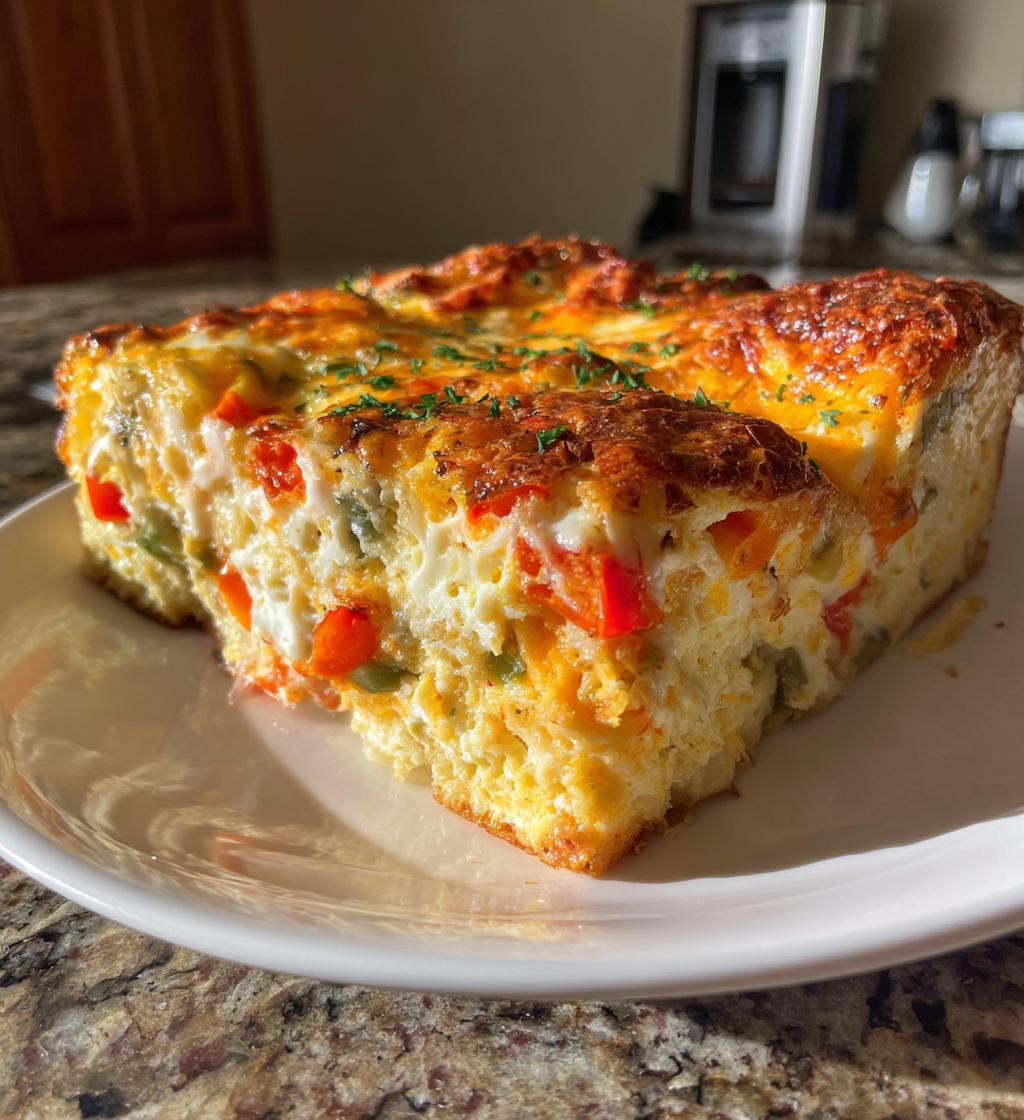 overnight egg casserole