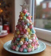 pastel candy christmas tree