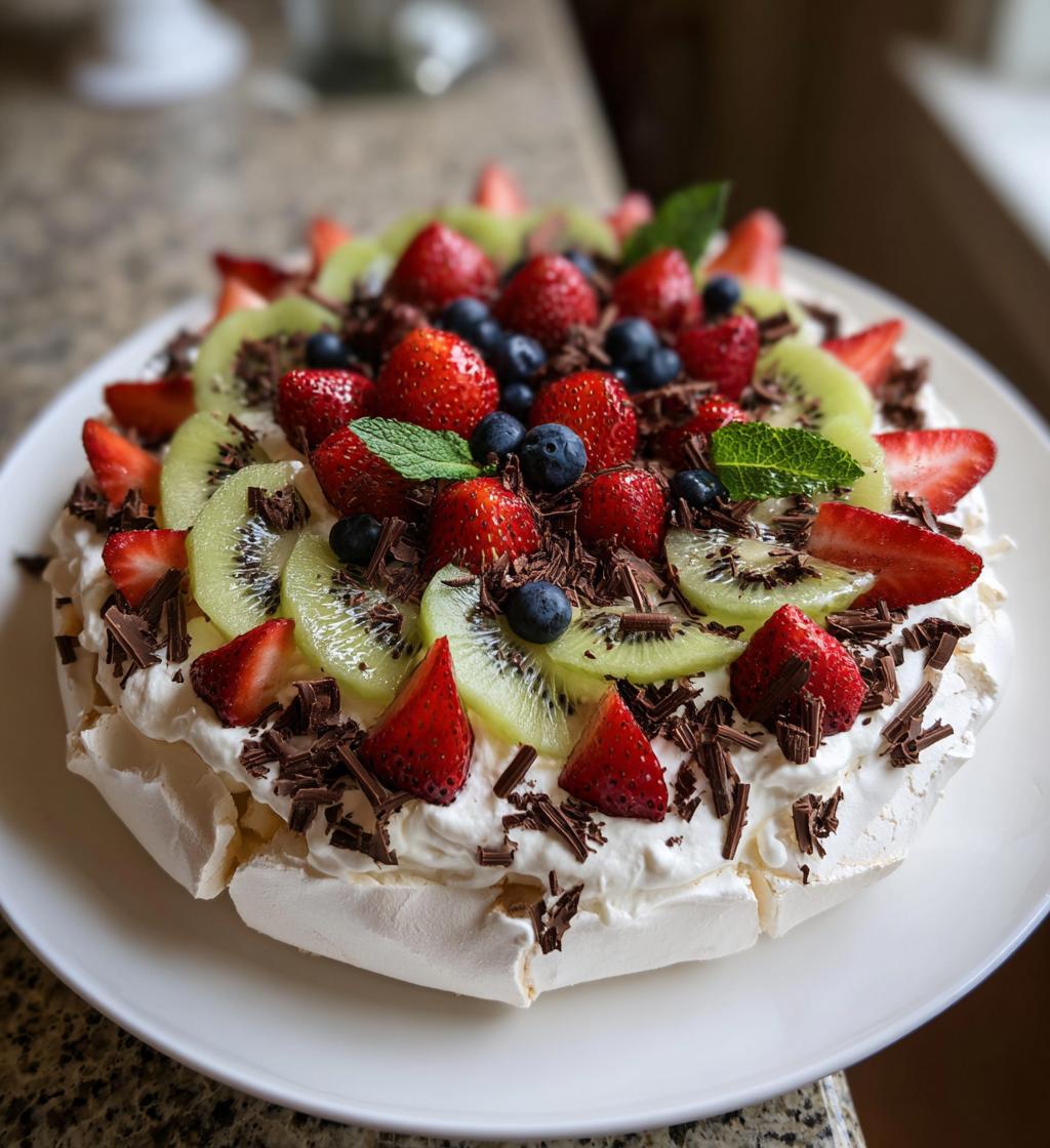 pavlova toppings