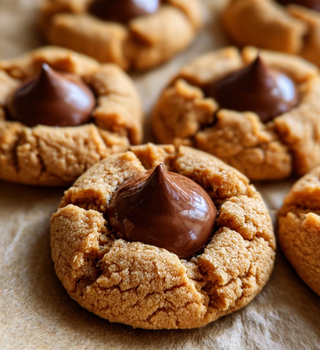 peanut butter blossoms