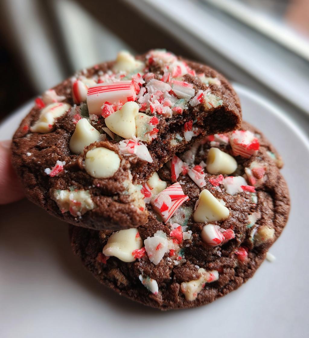 peppermint christmas cookies