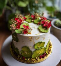 persian new year cake decoration