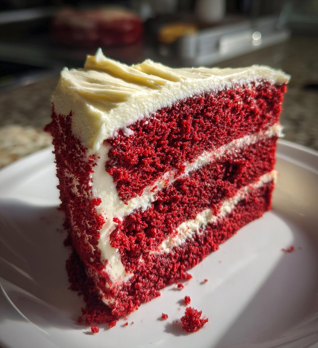 red velvet christmas cake