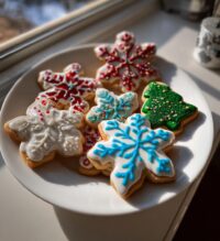 royal icing christmas cookies