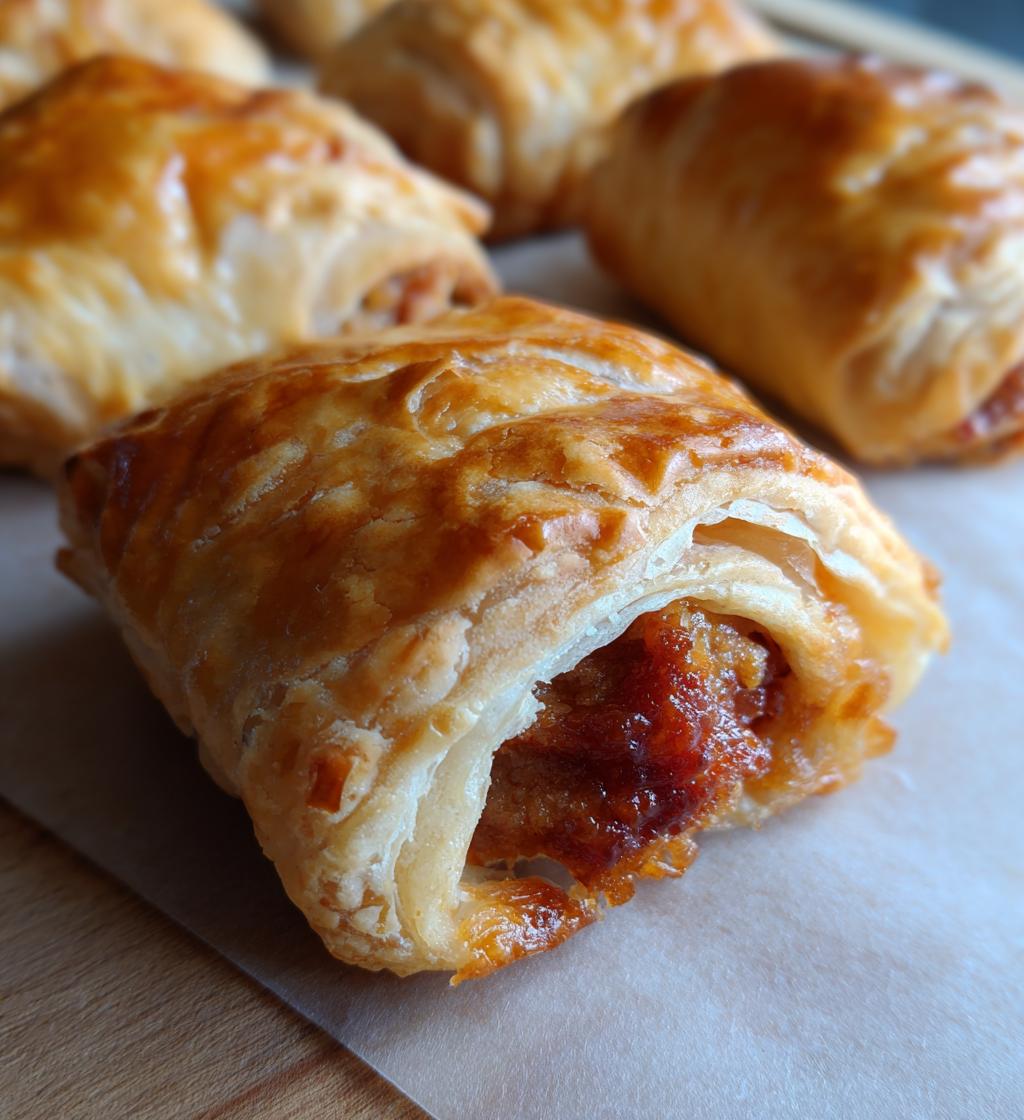 sausage rolls recipe