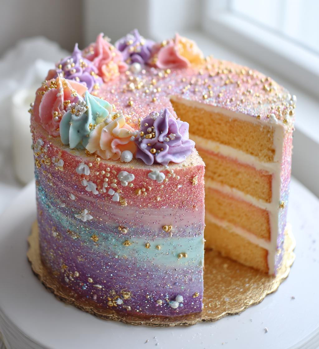 simple new year cake design