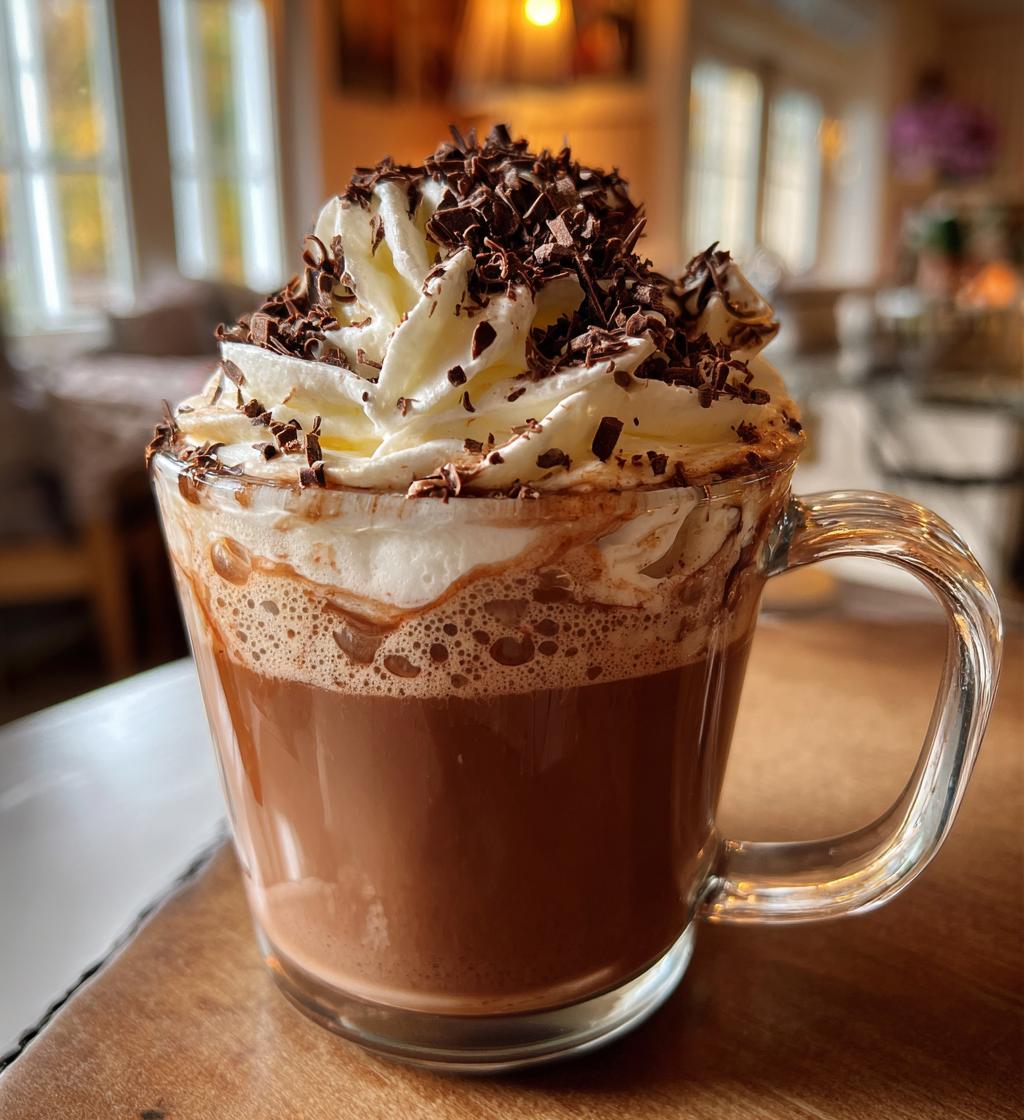 spiked hot chocolate
