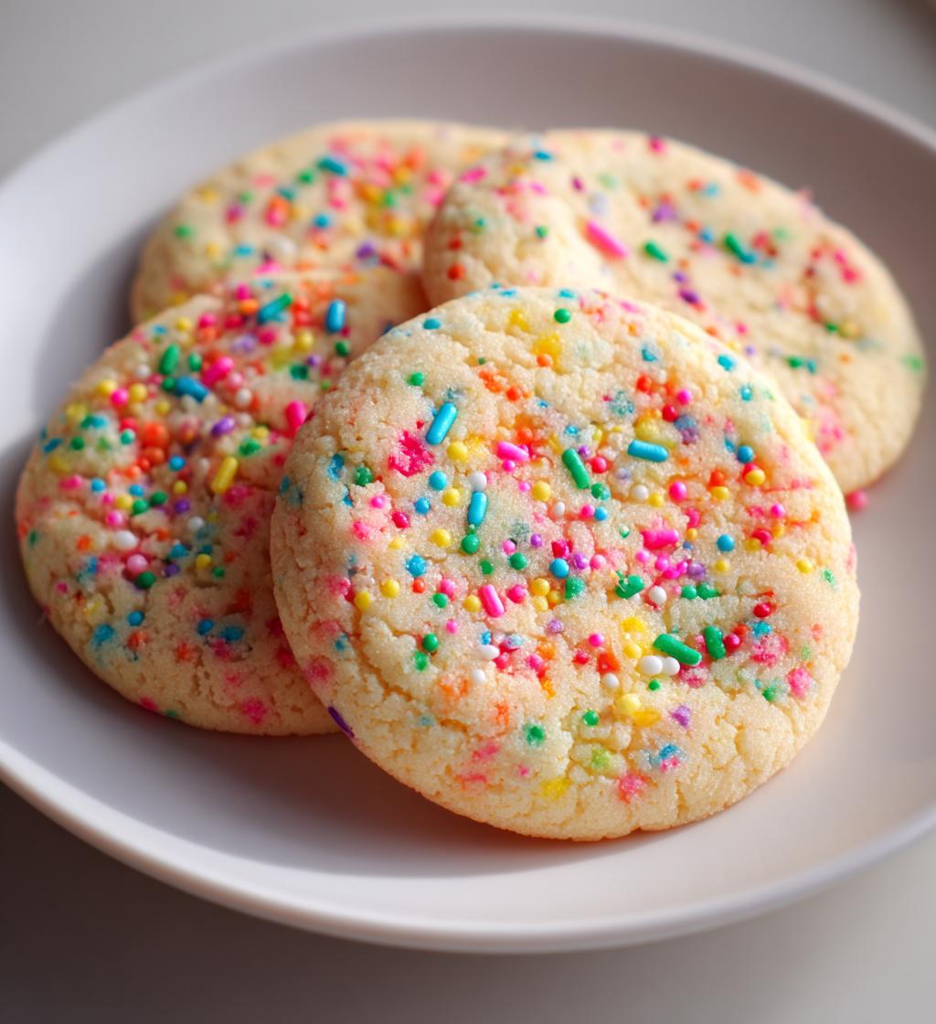 sprinkle sugar cookies