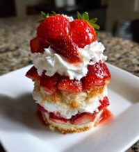 strawberry shortcake cups