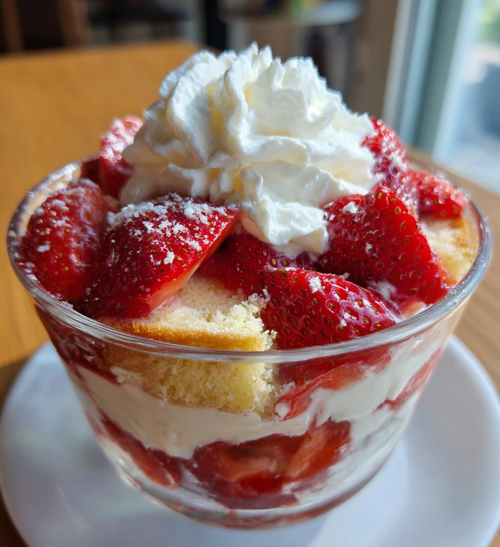 strawberry trifle