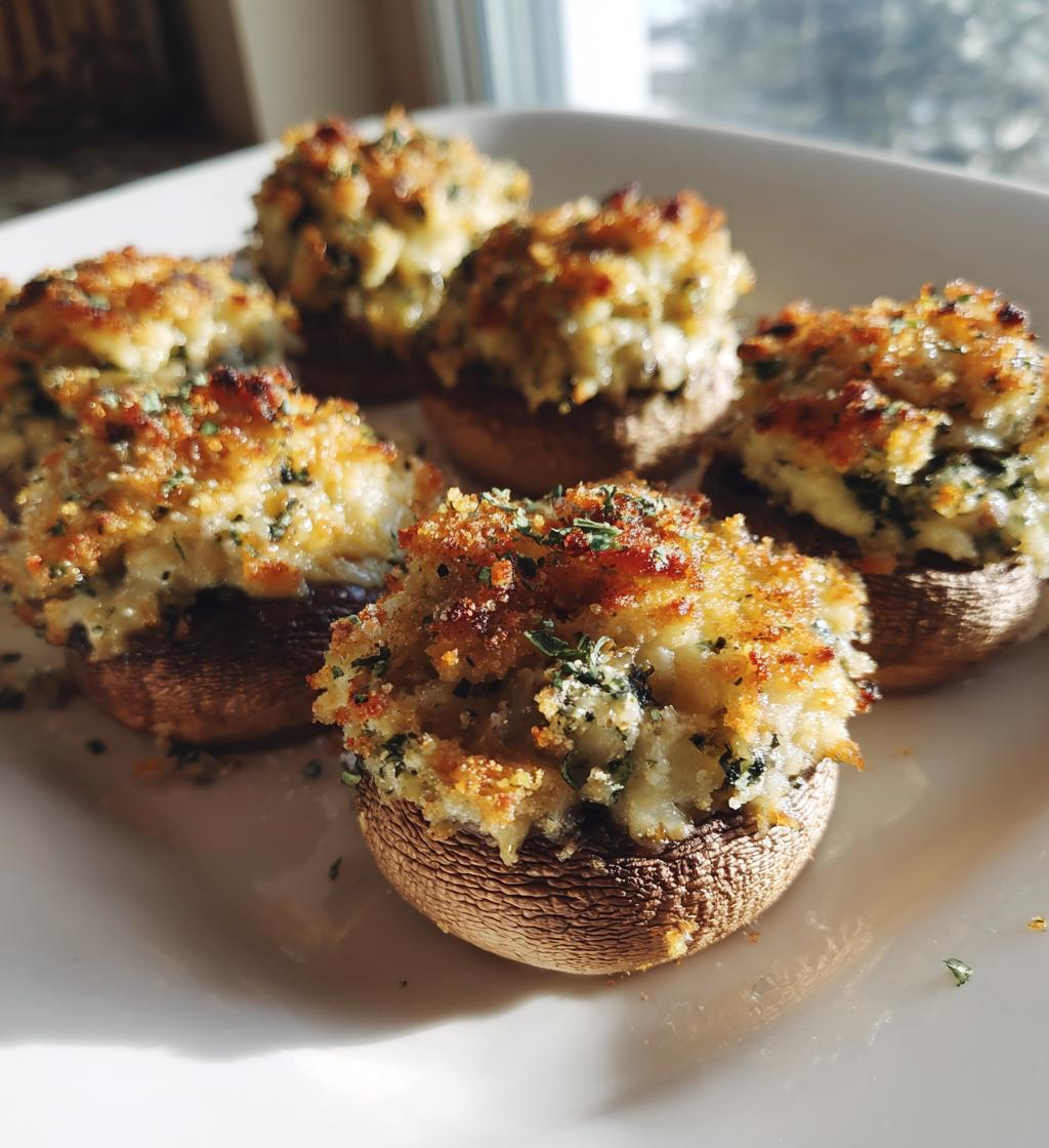 stuffed mushrooms