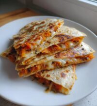 sweet potato black bean quesadillas
