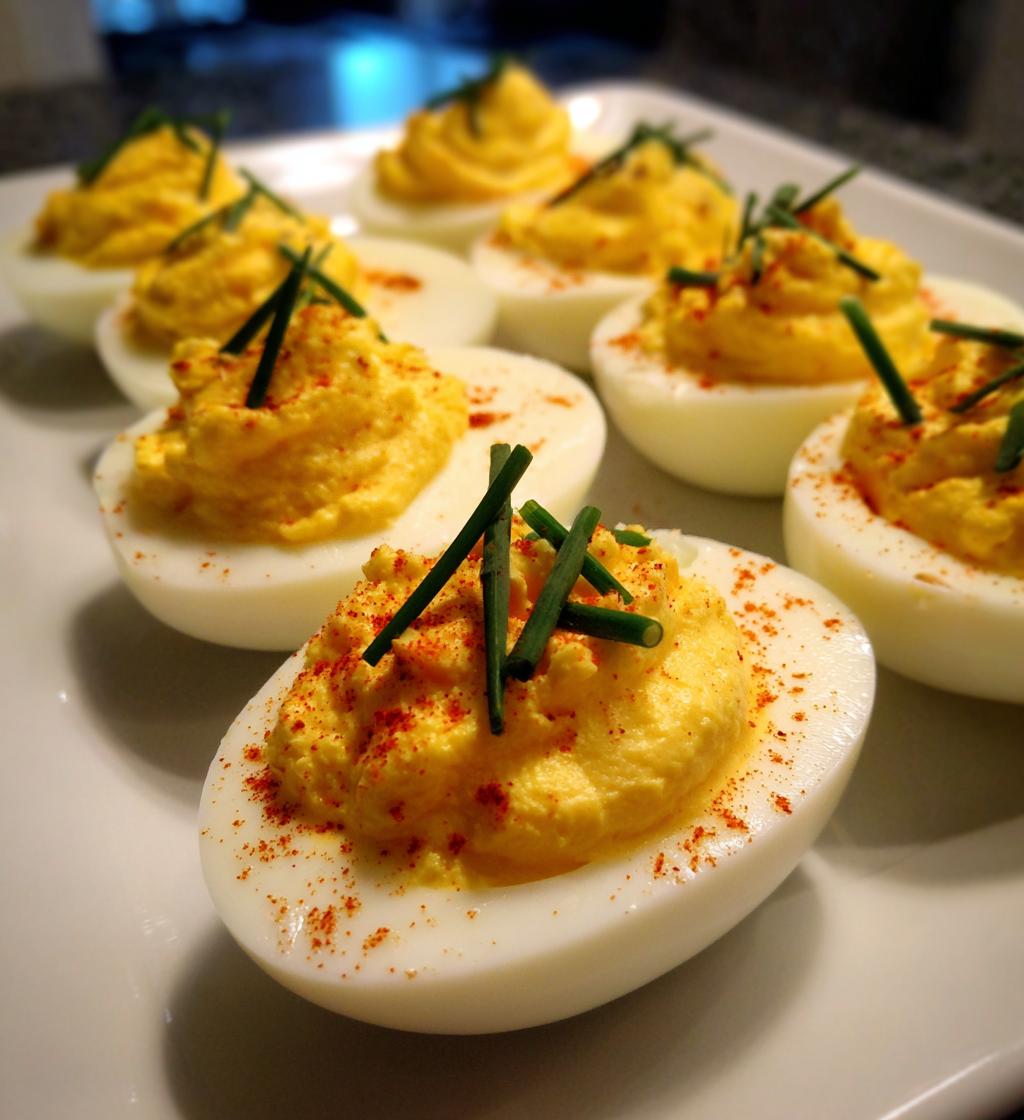 thanksgiving deviled eggs