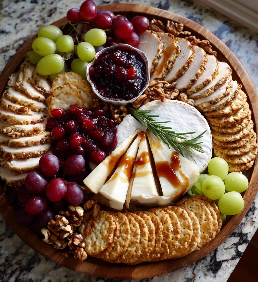 thanksgiving themed charcuterie board