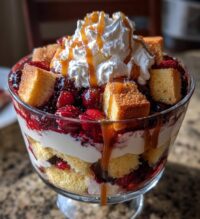 thanksgiving trifle desserts