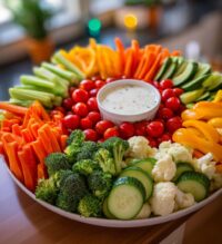 thanksgiving vegetable tray
