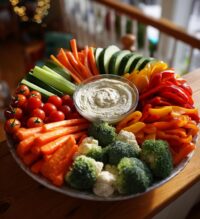 thanksgiving veggie tray