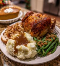 typical thanksgiving dinner list