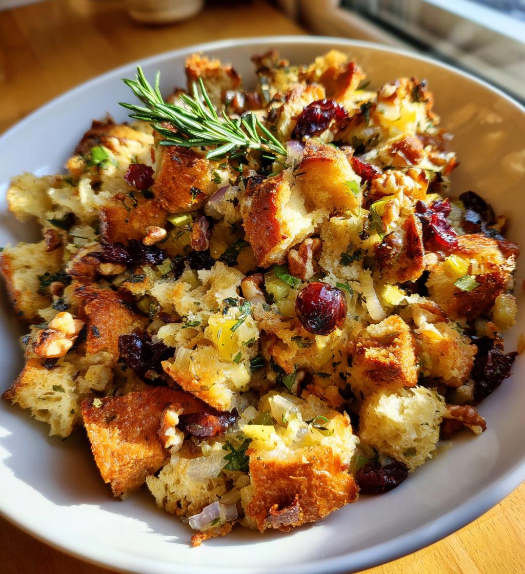 vegetarian dressing thanksgiving