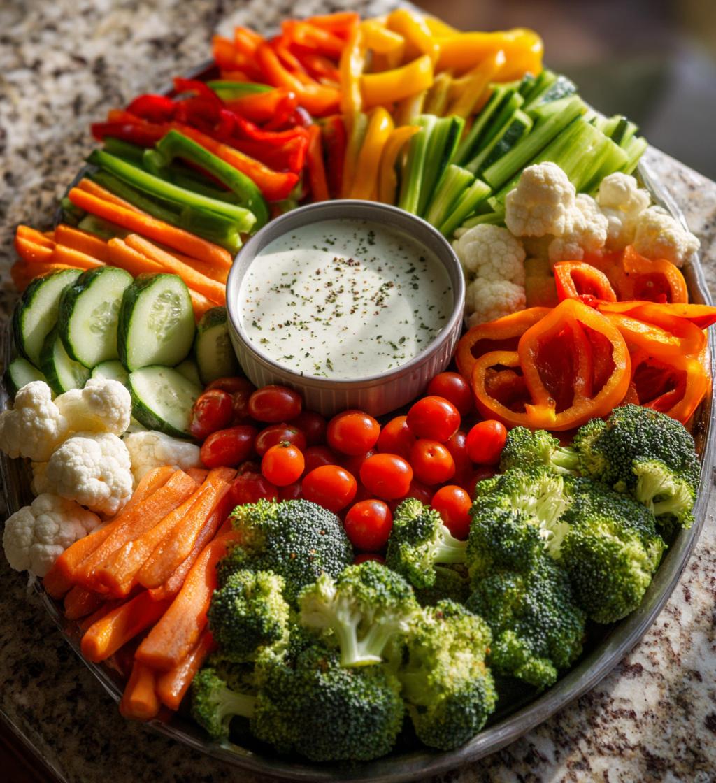 veggie tray for thanksgiving