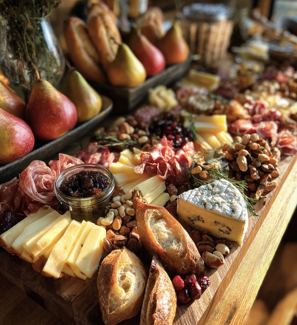 winter charcuterie board