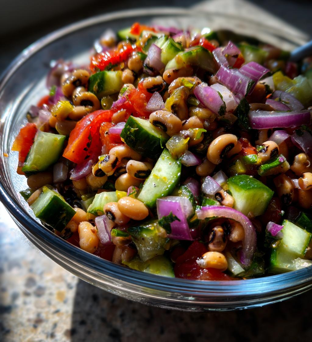 african black-eyed pea salad recipe