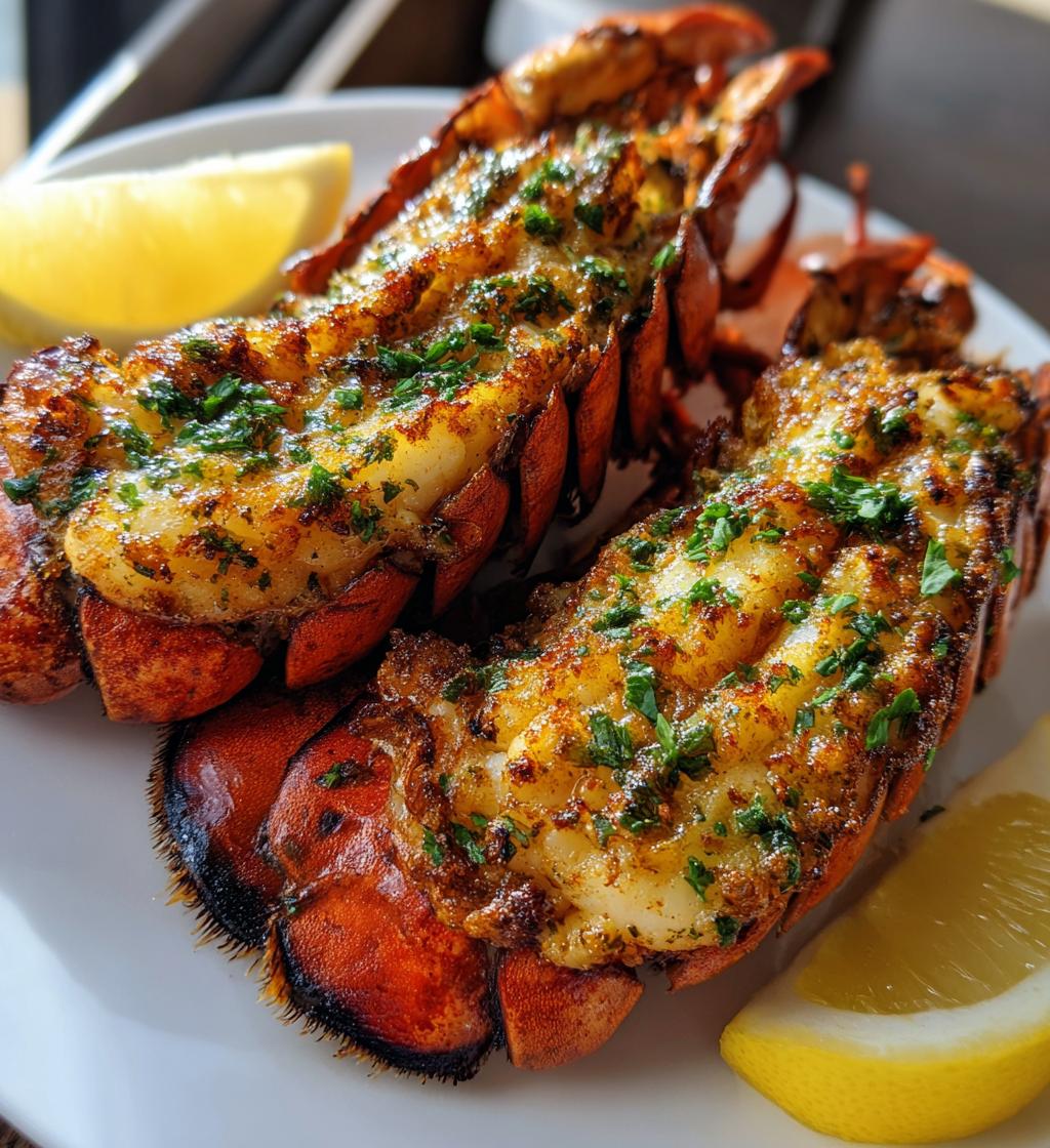air fried lobster tails