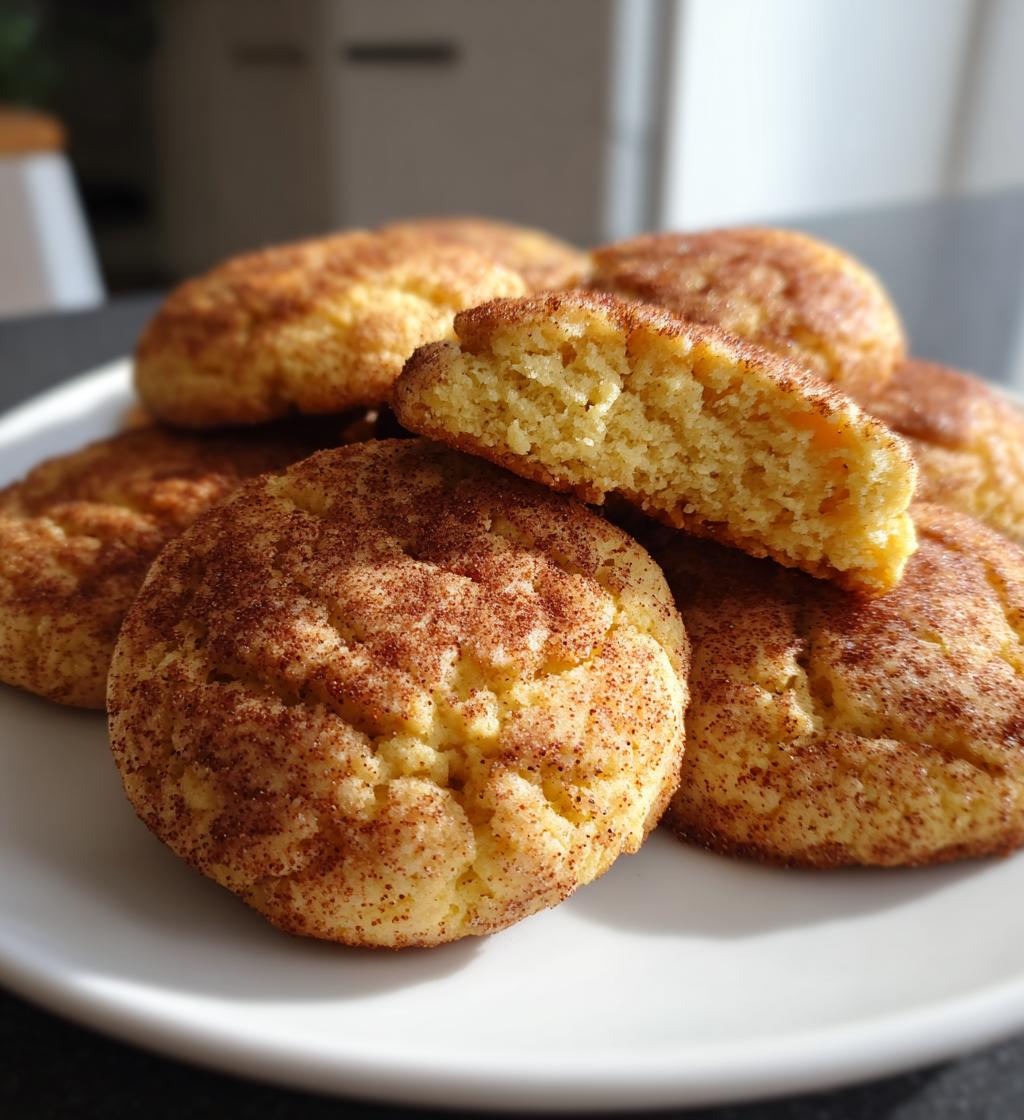 almond flour snickerdoodle cookies