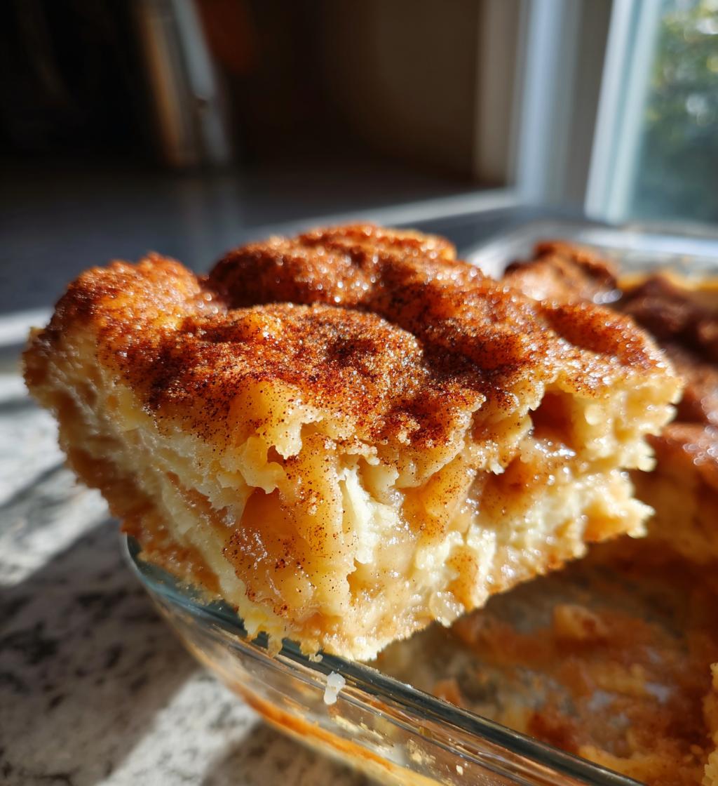 apple snickerdoodle dump cake