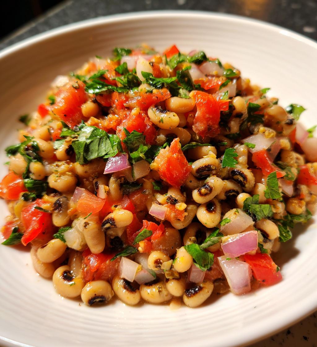baked black eyed peas