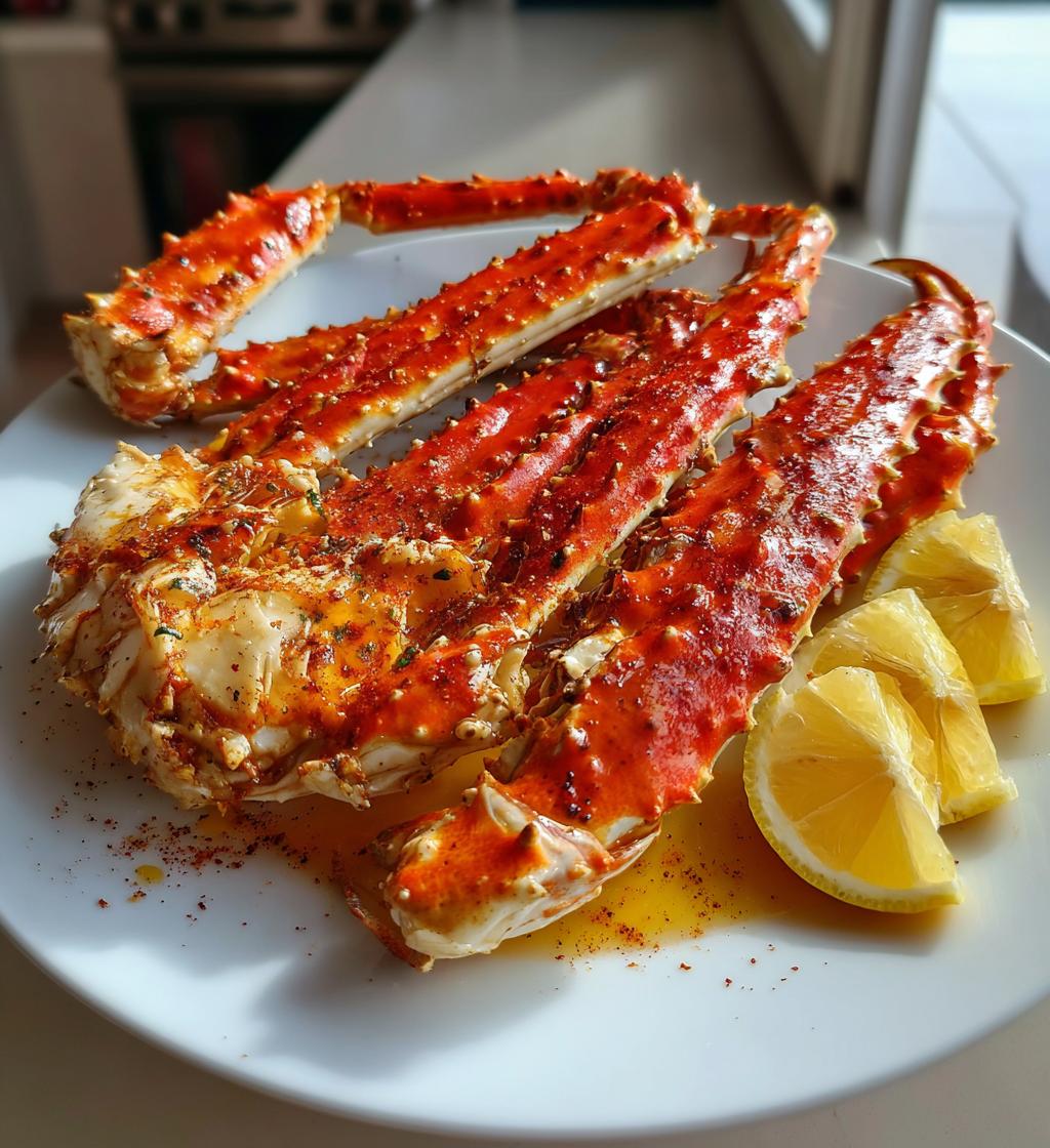 baked king crab legs oven