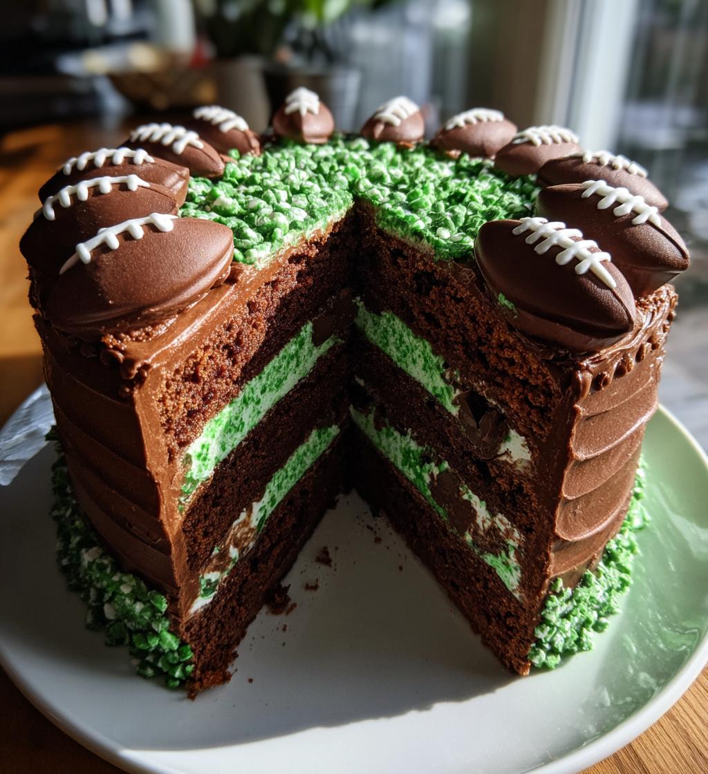 birthday cake football