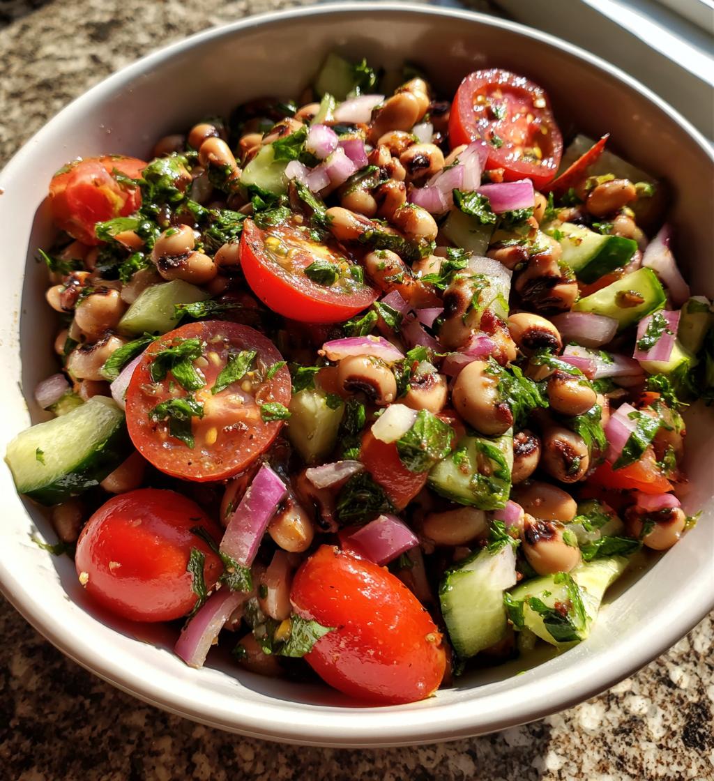 black eyed pea salad