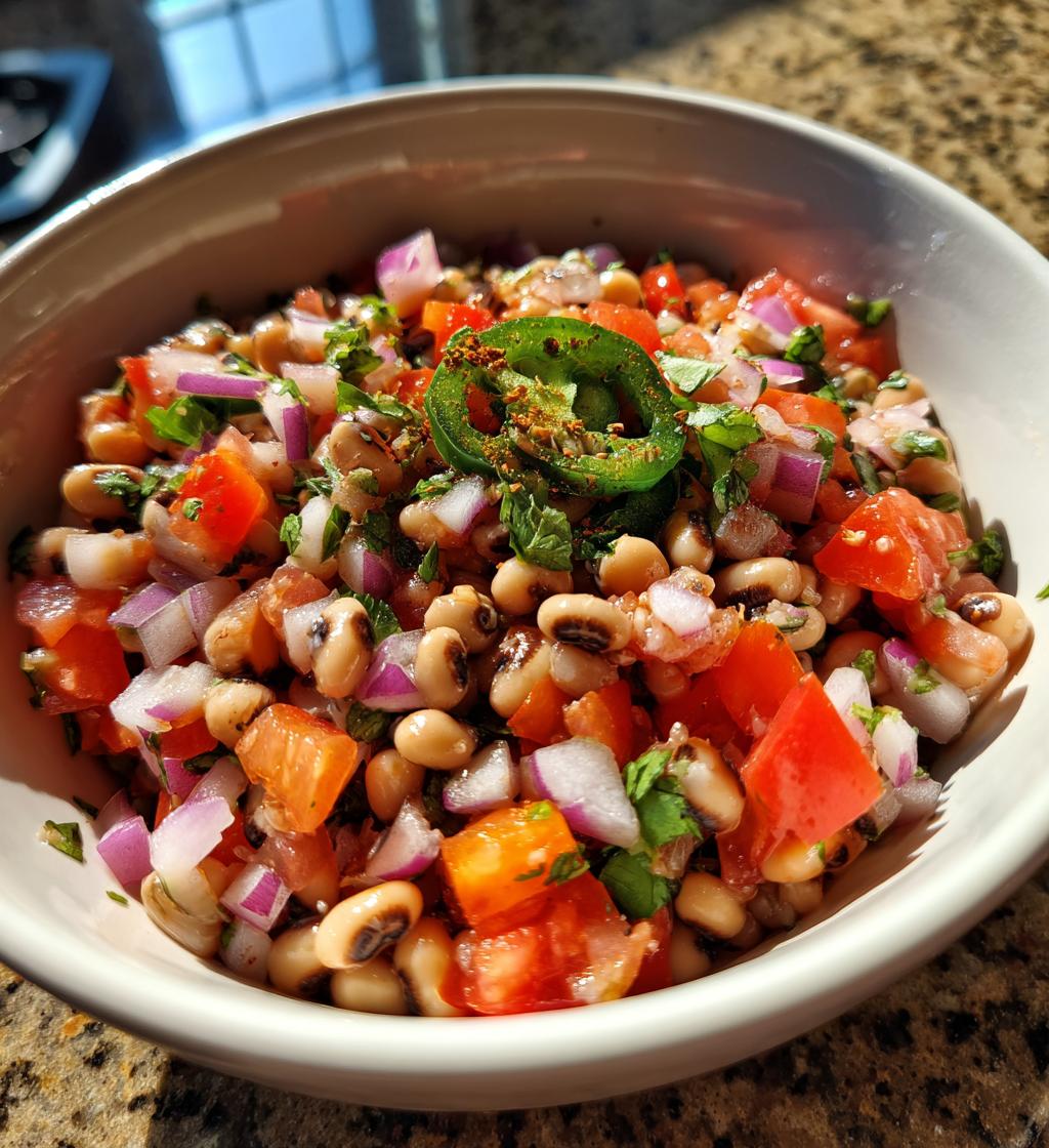 black eyed pea salsa dips
