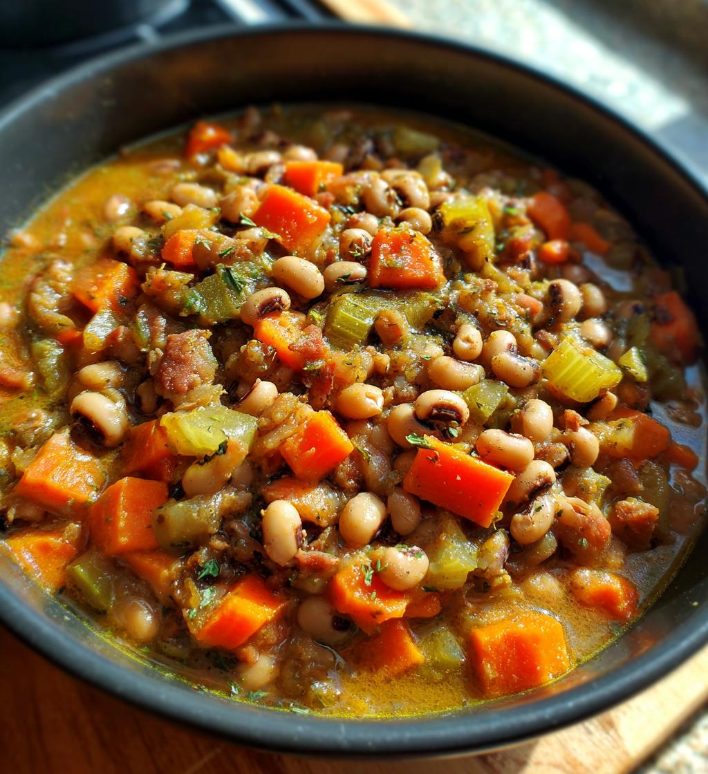 black eyed peas crockpot recipe