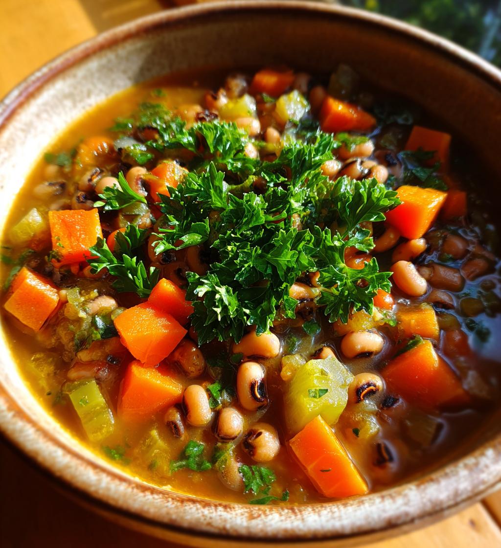 black eyed peas soup