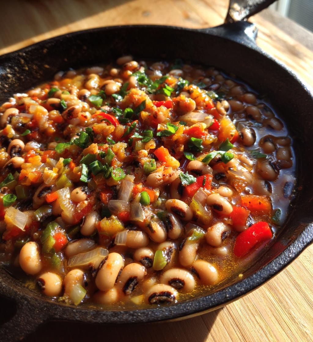 black eyed peas without meat