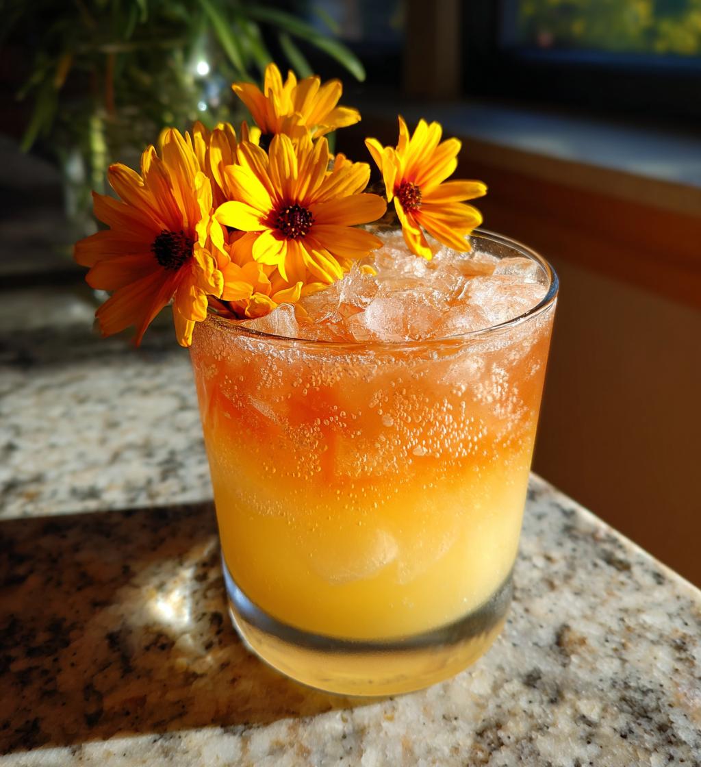 black eyed susan cocktail